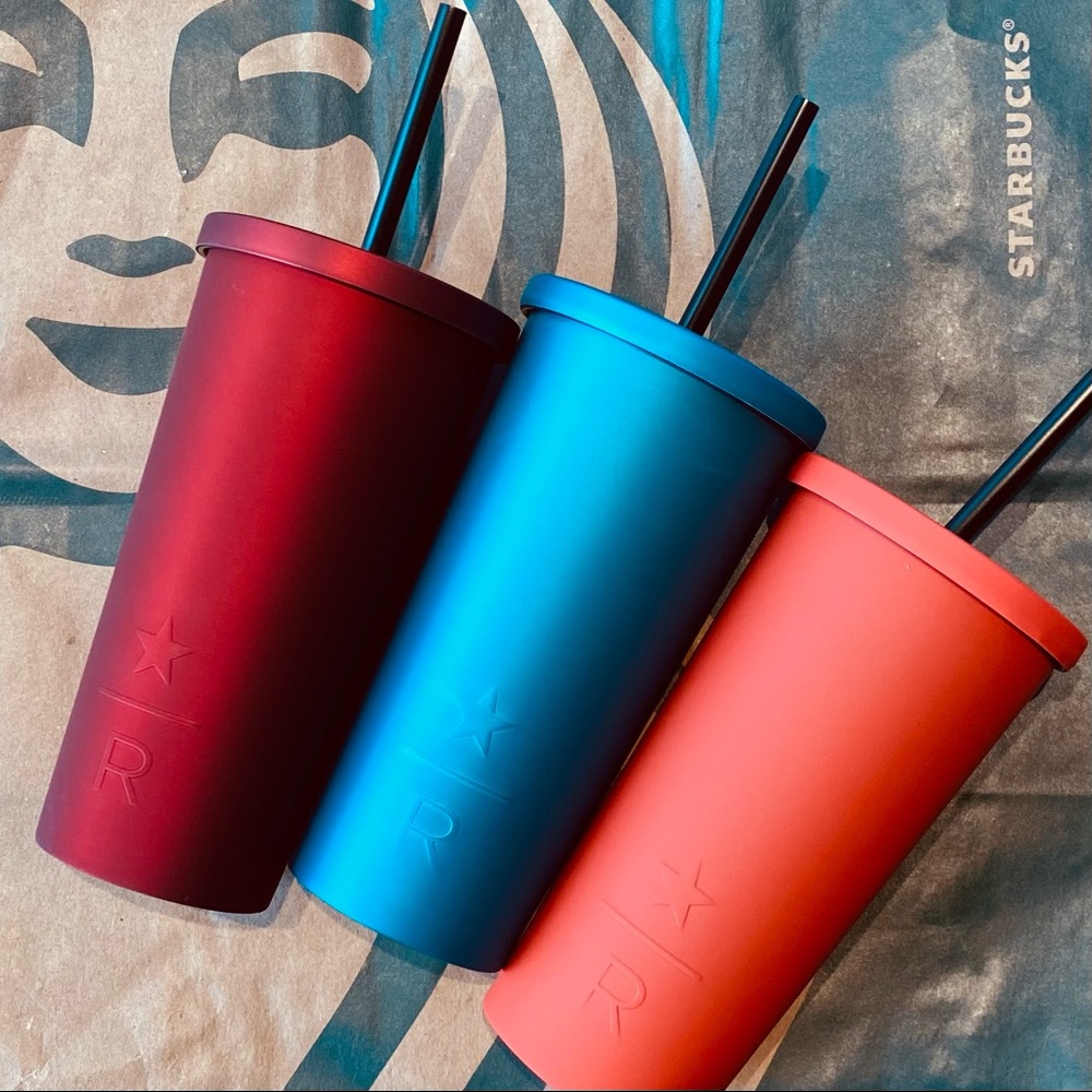 STARBUCKS 🧜‍♀️ Reserve Roastery Steel Tumbler Set
